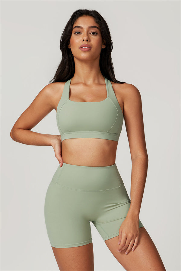 The Eloise Sports Bra Shorts 2-Piece Set