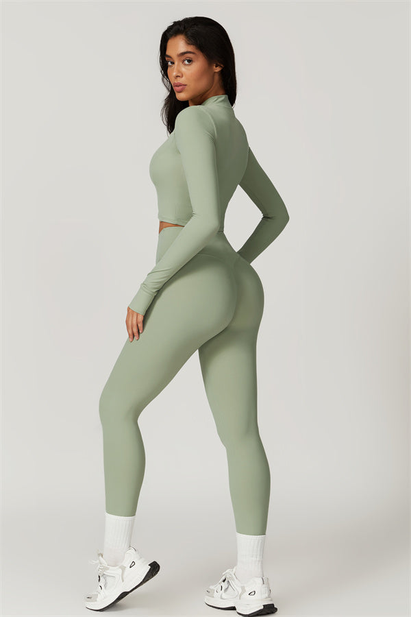 The Eloise Jacket Sports Bra Leggings 3-Piece Set