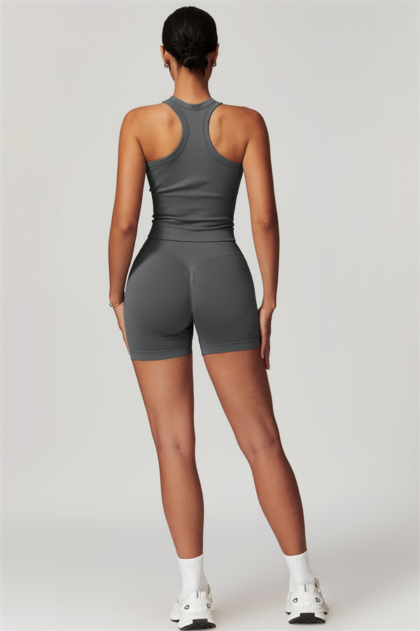 The Delight Crop Top Shorts 2-Piece Set
