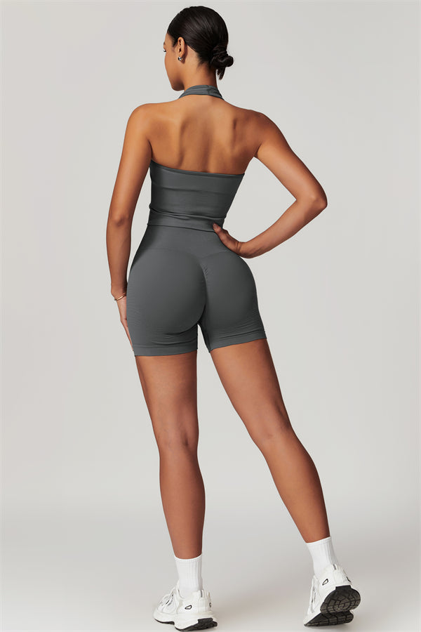 The Delight Halter Top Shorts 2-Piece Set