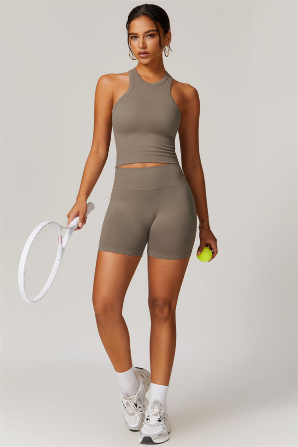 The Delight Crop Top Shorts 2-Piece Set