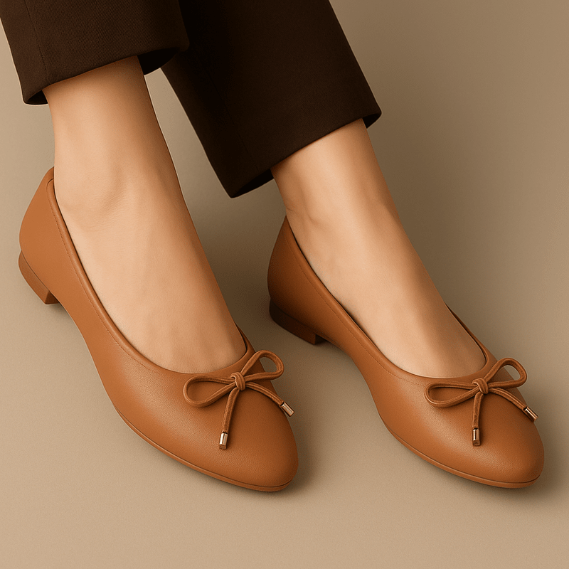 Solace - Tan Ballerina