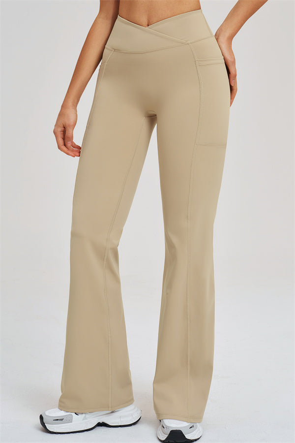 The Sizzle Zip Jacket Sports Bra Flared Leggings 3-Piece Set
