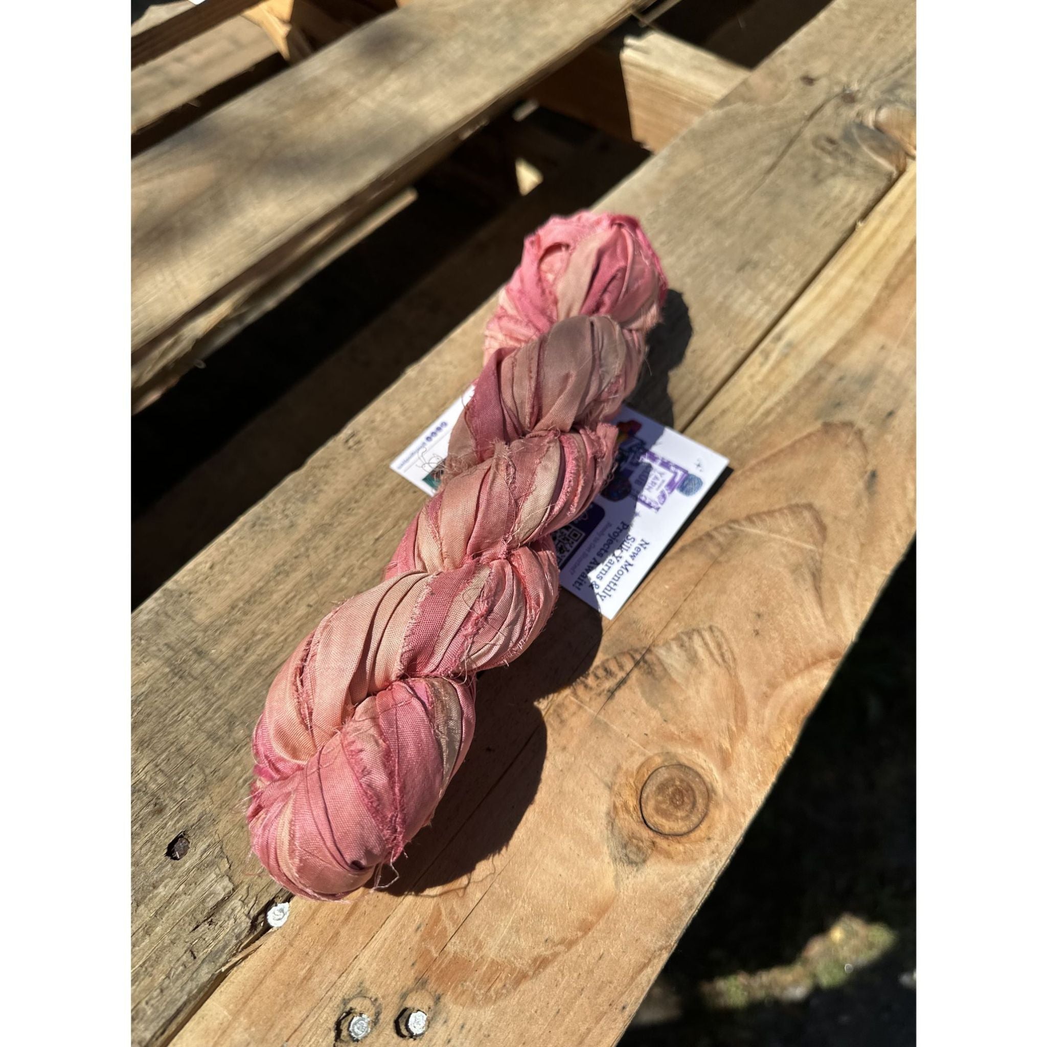 Artisan Recycled Sari Ribbon – Sari Treasures in Every Strand