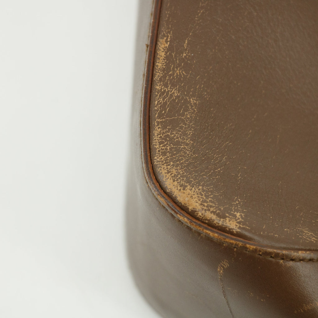 Gucci Brown Leather Tote Bag  #2108