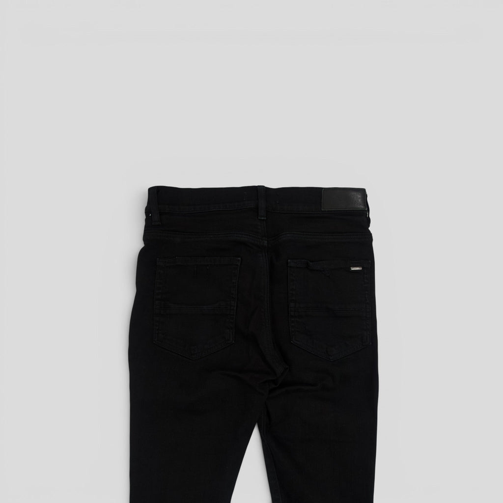 Amiri MX1 Aloha Patch Jeans in Black