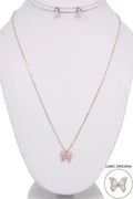 BUTTERFLY PENDANT NECKLACE