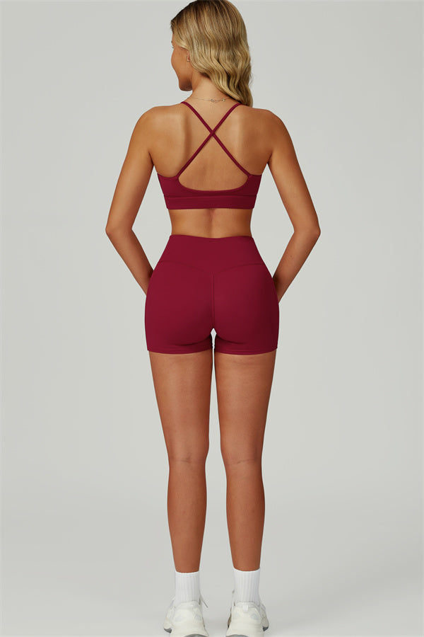 The Flourish Sports Bra Shorts 2-Piece Set