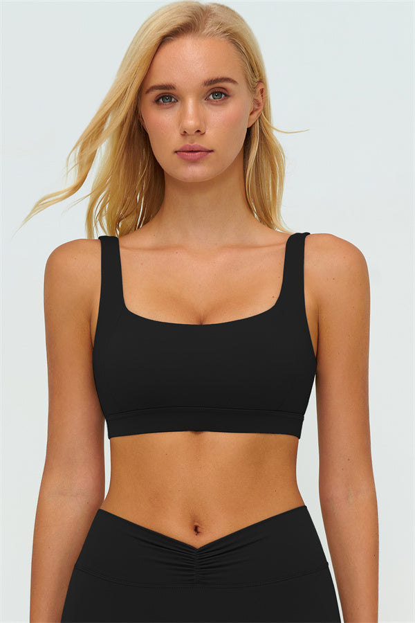 The Lushness V-Back Sports Bra Shorts 2-Piece Set