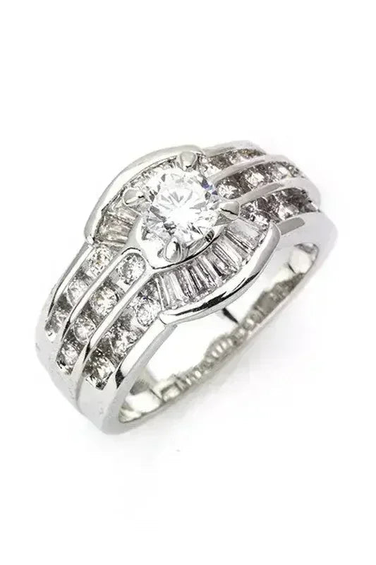 Cubic Zirconia Classic Ring