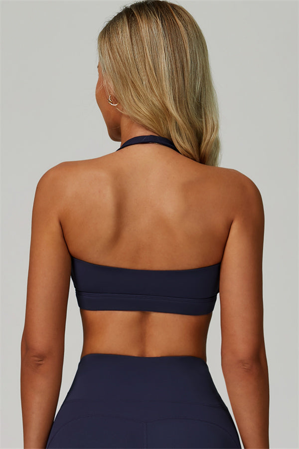 The Bold Halter Sports Bra Shorts 2-Piece Set