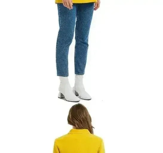 Sequined Blazer Yellow Jacket - Sparkling Office Coat | Femstylo