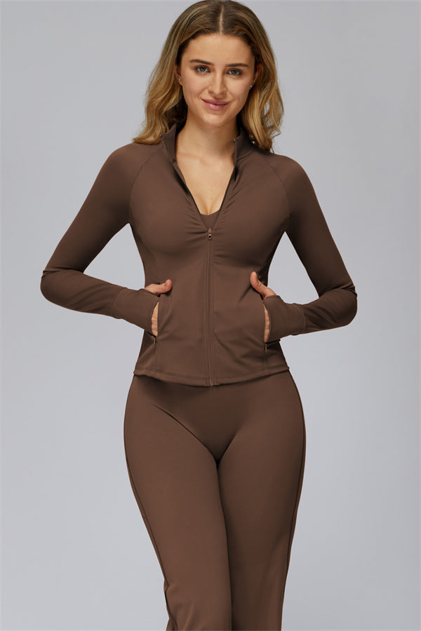 The Radiance Pure Zip Jacket
