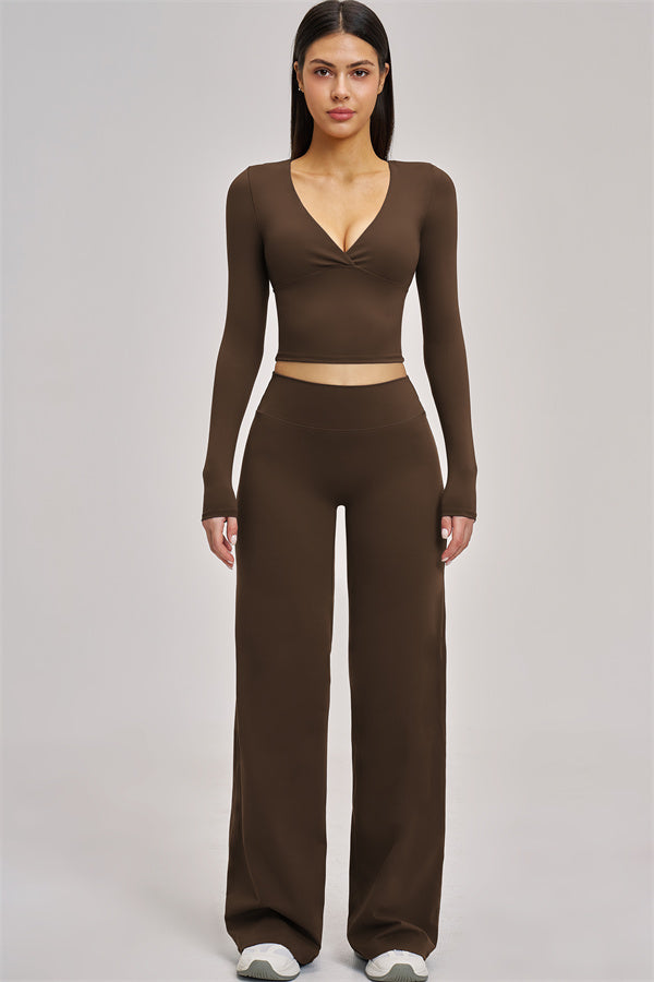 The Swoon Long Sleeve Crop top