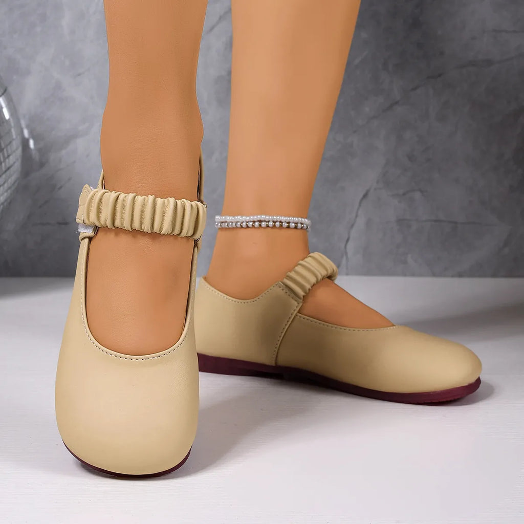 Round Toe Flat Loafers