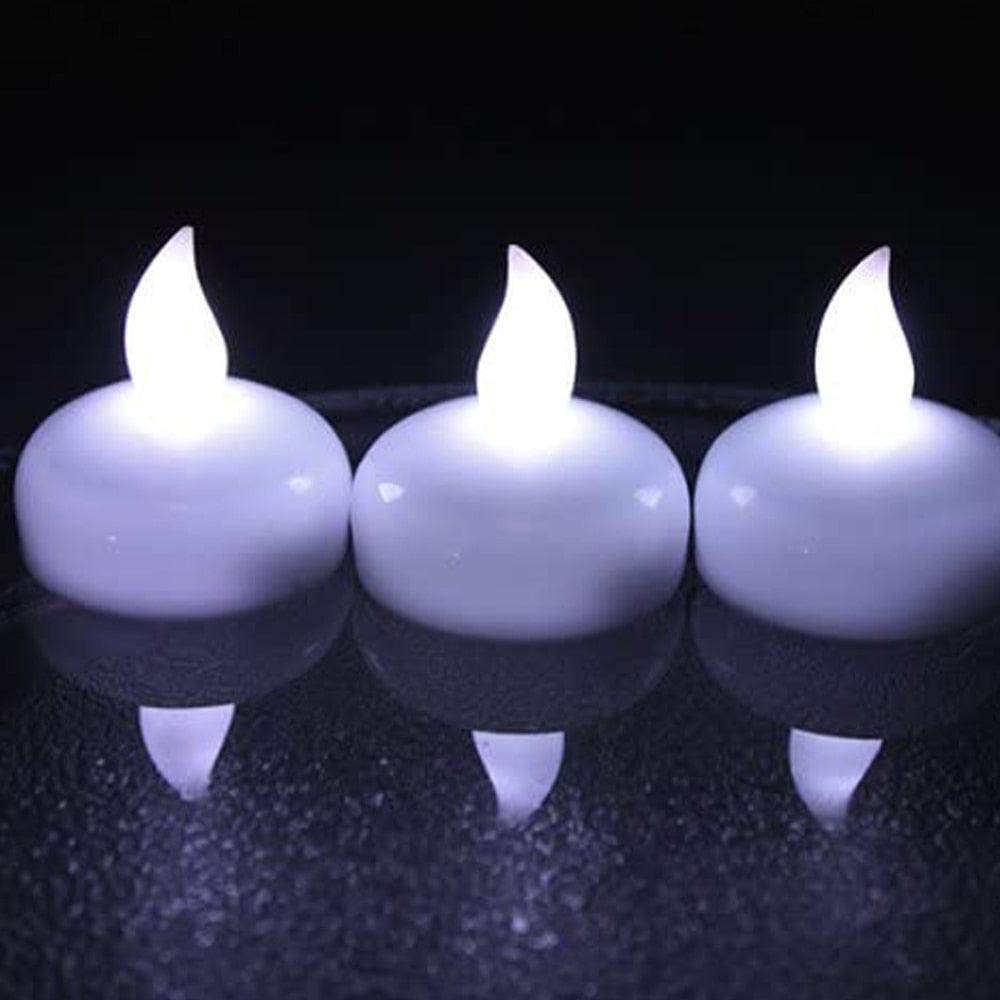 24pcs LED Candle Multicolor Color Lamp Flame Tea Light Heart-Shaped Rocking Tea Candles For Wedding Birthday Party Decoration Multi Color Changing Votive Flameless Candles With Remote And Timer Battery Operated Led Tea Light Candles
