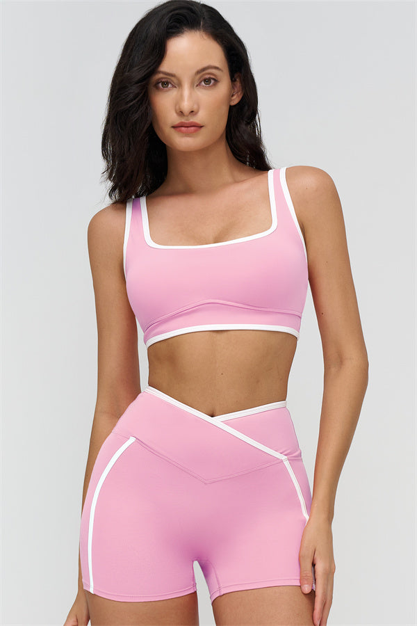 The Crave Sports Bra Shorts 2-Piece Set