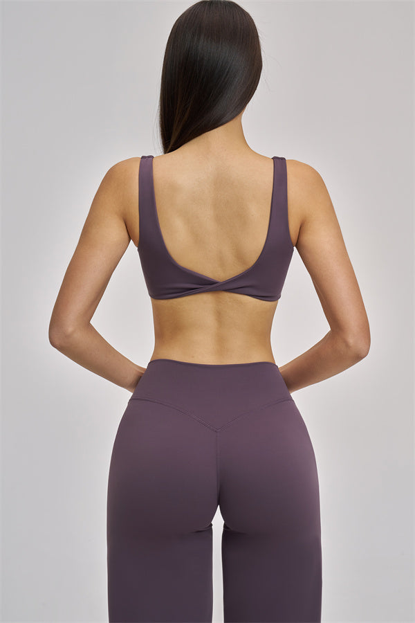 The Swoon Sports Bra Flared Leggings 2-Piece Set