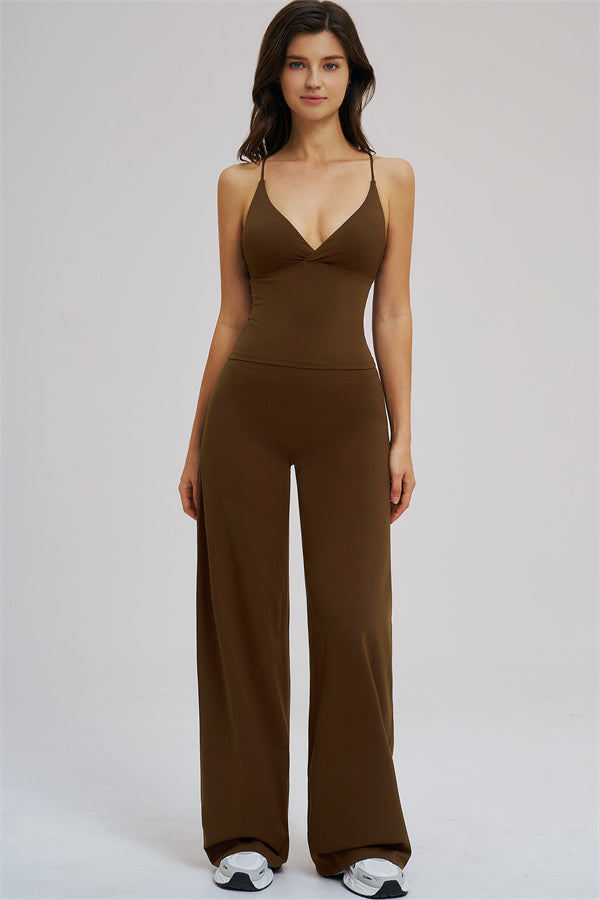 The Mosaic Tank Top Straight Leg Pants 2-Piece Set