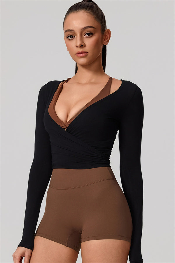 The Lively Long Sleeve Crop Top