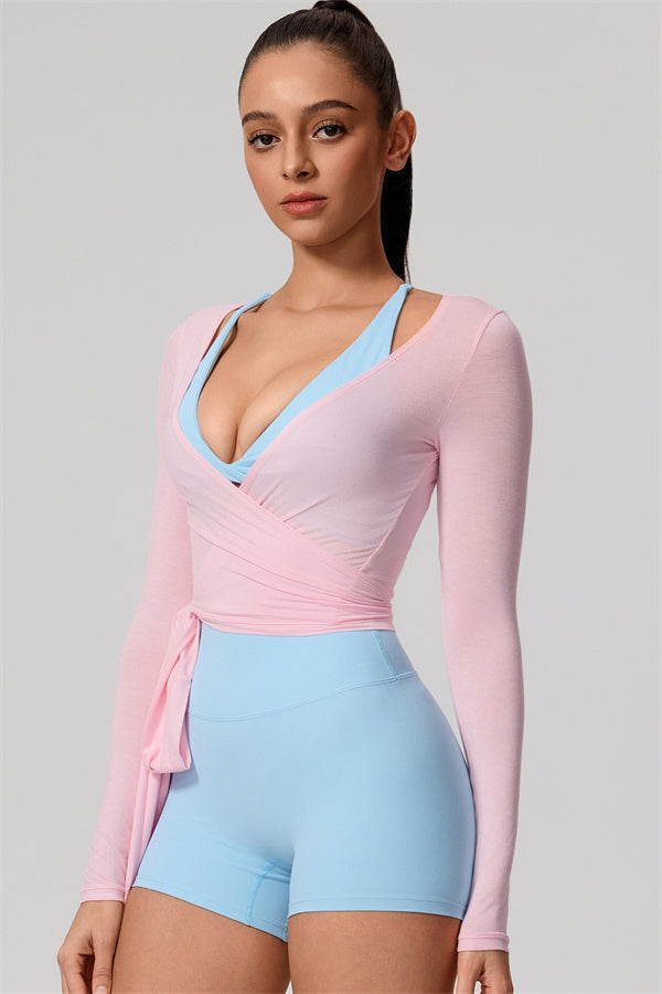 The Lively Long Sleeve Crop Top