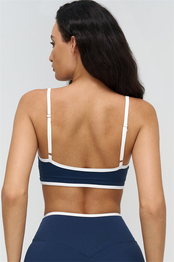 The Crave Contrast Sports Bra Leggings 2-Piece Set