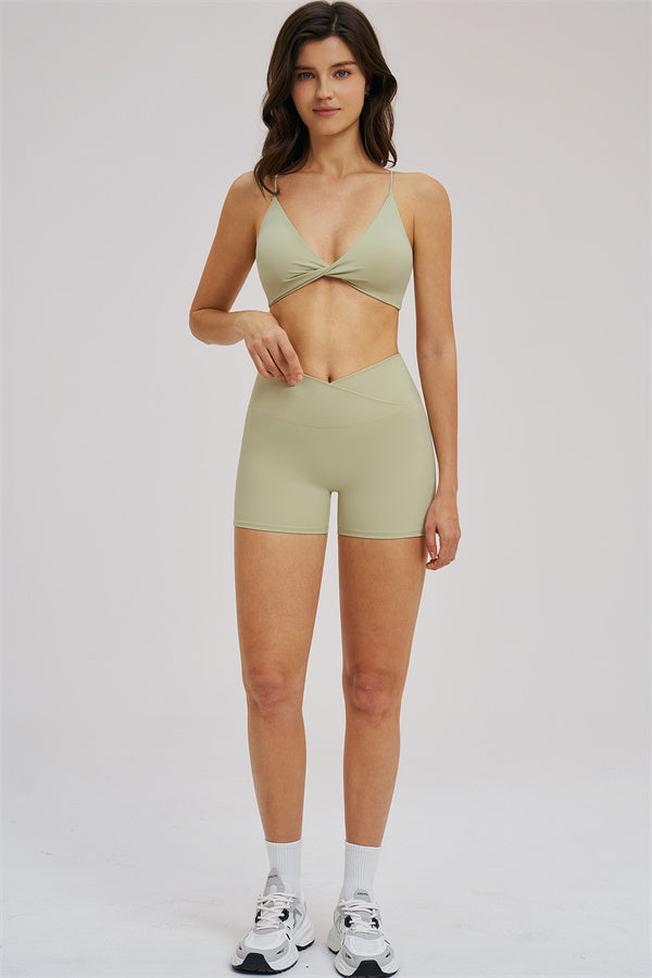 The Mosaic Sports Bra Shorts 2-Piece Set