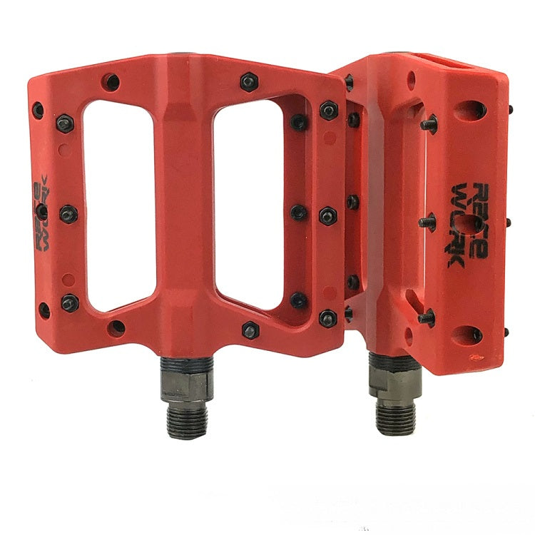 Ultralight Flat  Pedals Nylon Bicycle Pedal Mountain Bike Platform Pedals 3 Sealed Bearings Cycling Pedals For Bicycle Mountain Bike Pedals Pedals Bicycle Flat Pedals Bearing Lightweight Platform For Road Mountain Bike