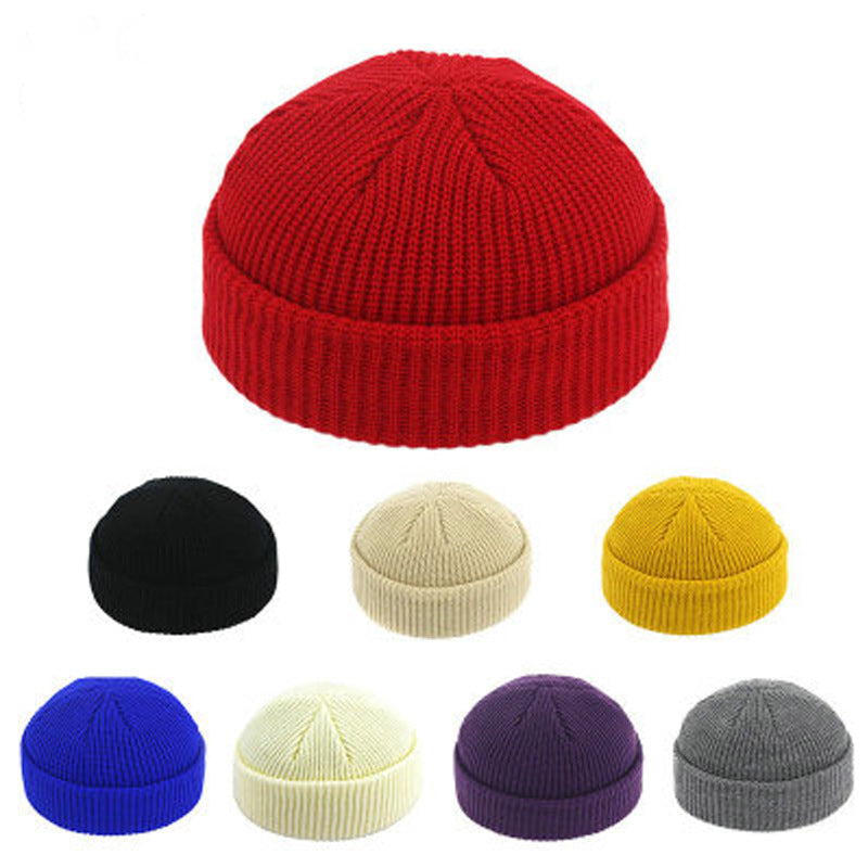 Winter Fashion High Quality Unisex Cap Stretchy Design Knitted Colorful Warm And Comfortable Hats And Caps For Men And Women