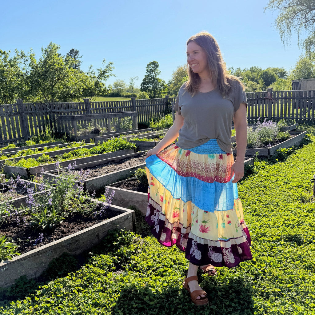 Limited Edition: Woodstock Dreams Fiesta Sunset Skirt