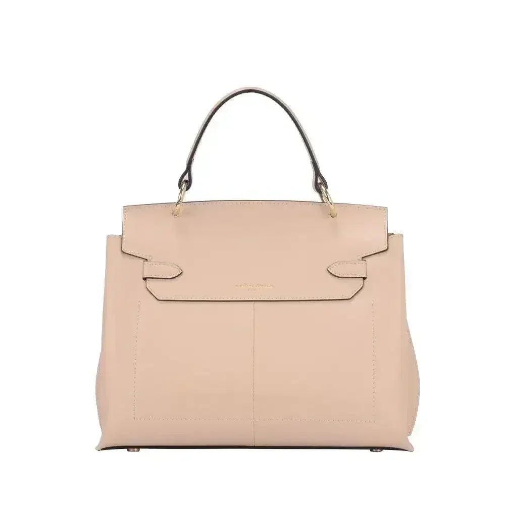 Maria Carla Luxury Leather Handbag - Smooth Cowhide & Python | Femstylo