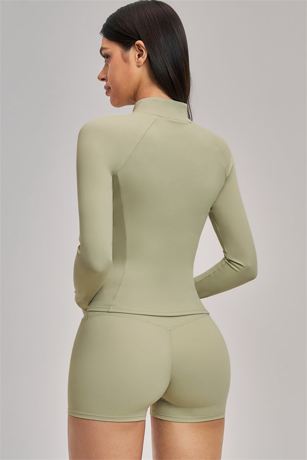 The Swoon Jacket Sports Bra Shorts 3-Piece Set