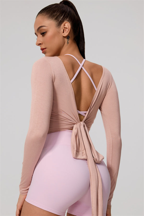The Lively Long Sleeve Crop Top