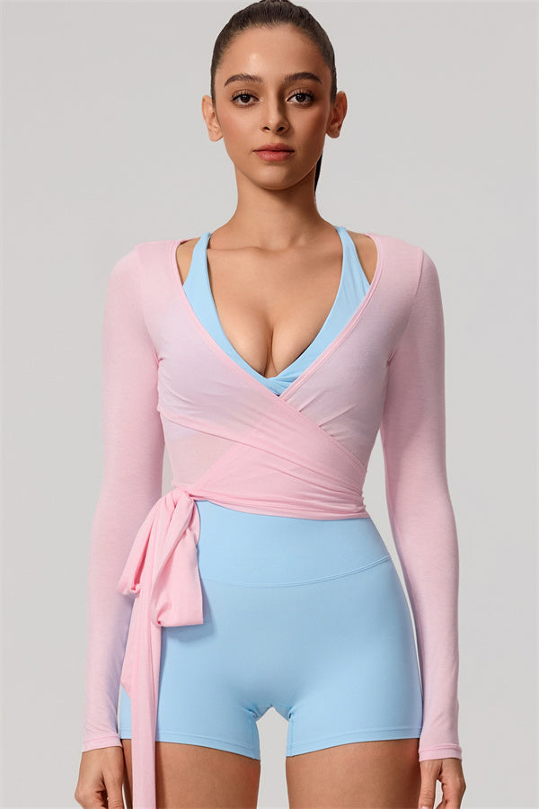 The Lively Long Sleeve Crop Top