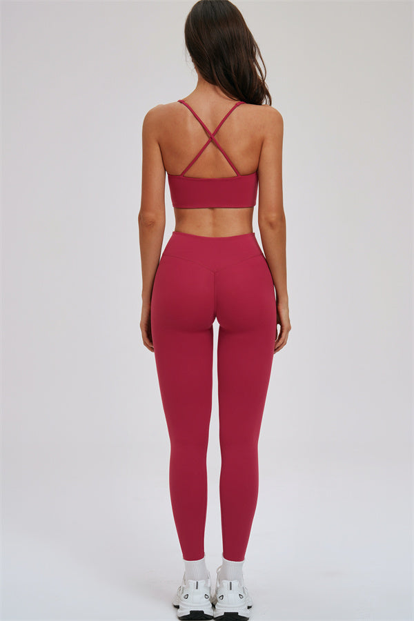 The Kinetic Cross Back Sports Bra
