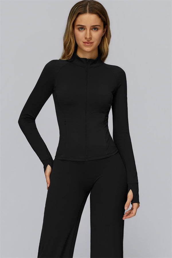 The Radiance Pure Zip Jacket