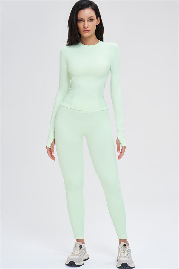 The Whim Long Sleeve T-shirt Leggings 2-Piece Set