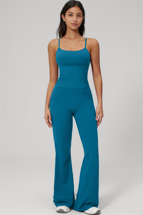 The Rapture Tank Top Flared Leggings 2-Piece Set