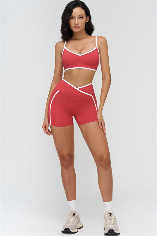 The Crave Contrast Sports Bra