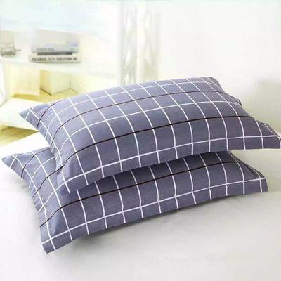 2pcs Silk Pillowcase For Hair And Skin With Hidden Zipper Print Pillow Case Adult Thick Pillow Case For Home Decor King Size Pillow Case