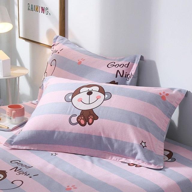 2pcs Silk Pillowcase For Hair And Skin With Hidden Zipper Print Pillow Case Adult Thick Pillow Case For Home Decor King Size Pillow Case