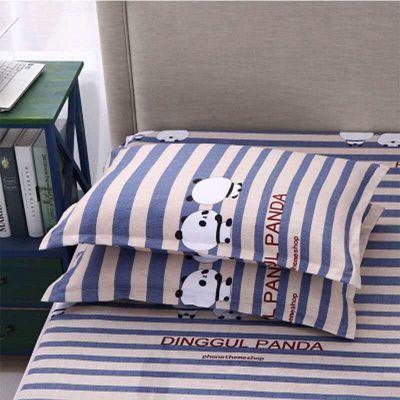 2pcs Silk Pillowcase For Hair And Skin With Hidden Zipper Print Pillow Case Adult Thick Pillow Case For Home Decor King Size Pillow Case