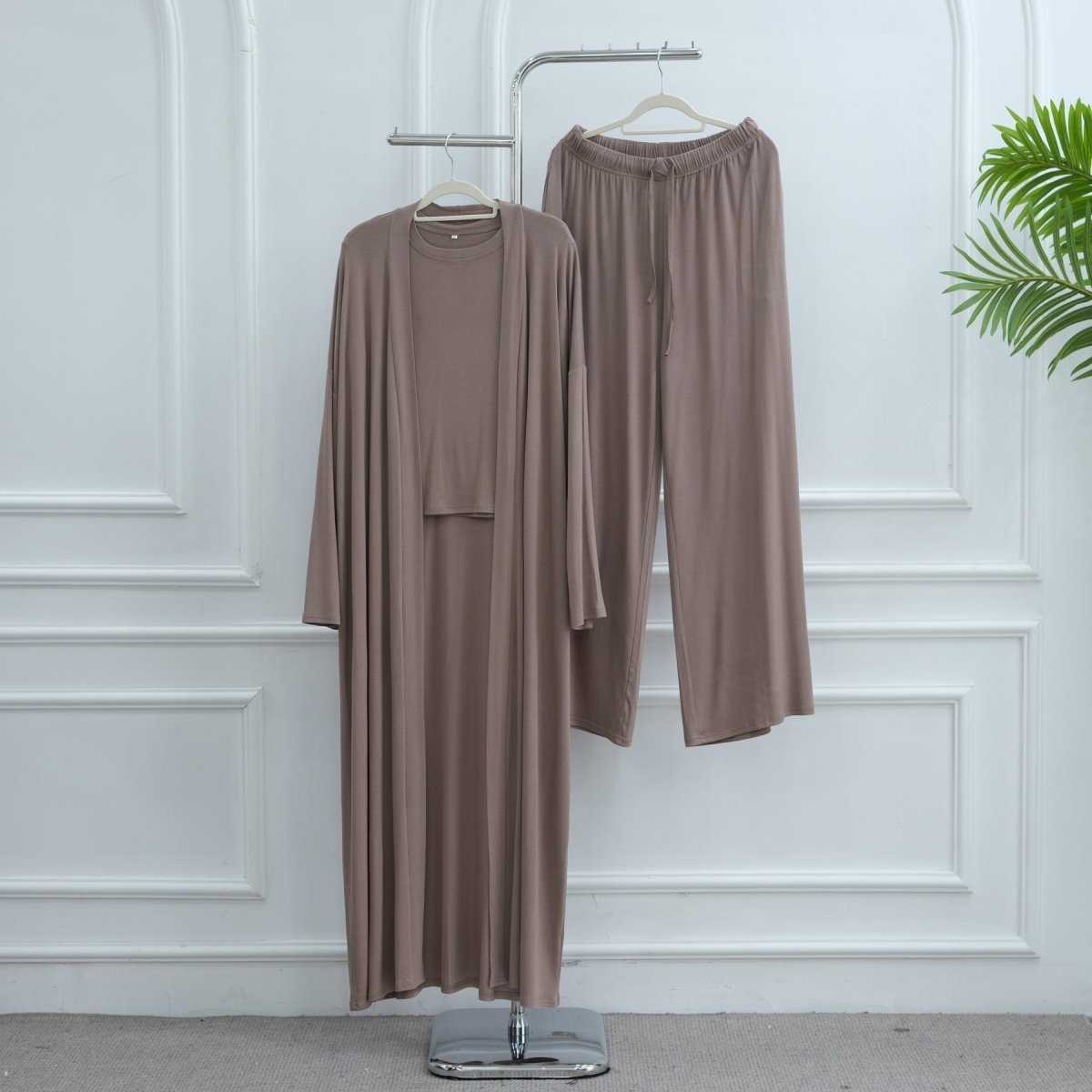 3-Piece Modal Loungewear Set(MS410)