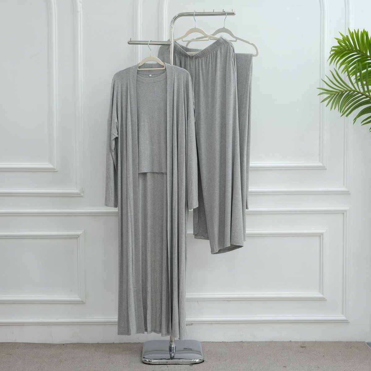 3-Piece Modal Loungewear Set(MS410)