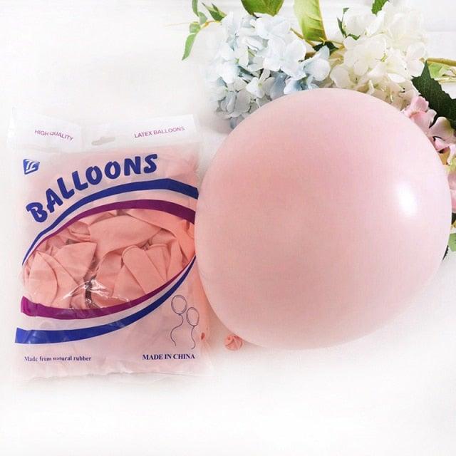 30PCS 10 inch Assorted Candy Colored Rainbow Arch Latex Balloons  For Wedding Birthday Party Decor Baby Shower Decor Gender Reveal