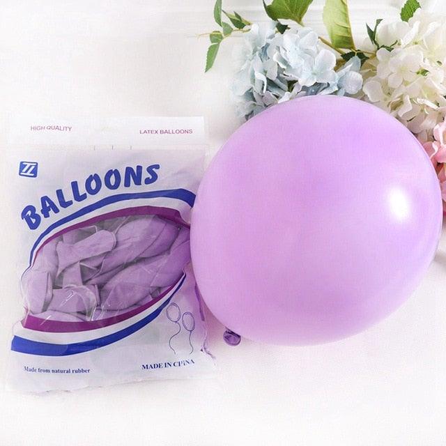 30PCS 10 inch Assorted Candy Colored Rainbow Arch Latex Balloons  For Wedding Birthday Party Decor Baby Shower Decor Gender Reveal