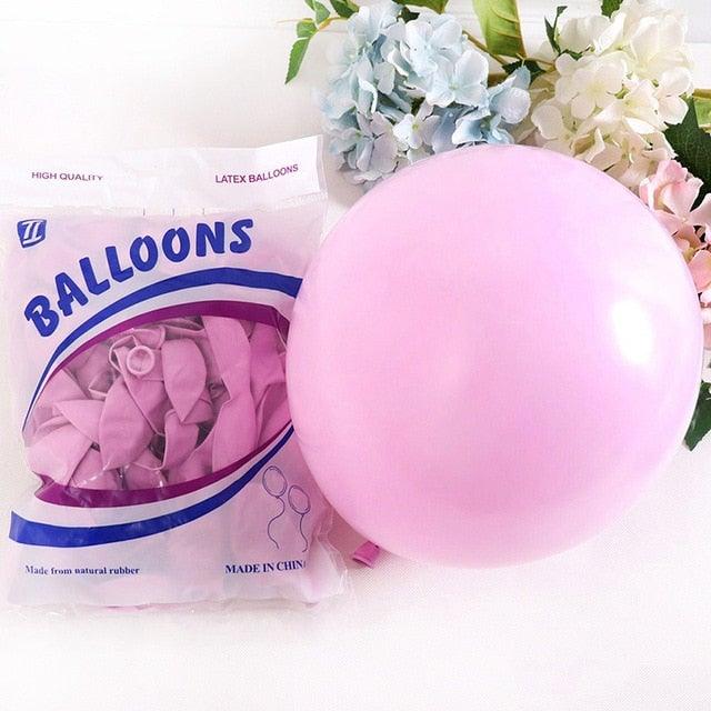 30PCS 10 inch Assorted Candy Colored Rainbow Arch Latex Balloons  For Wedding Birthday Party Decor Baby Shower Decor Gender Reveal