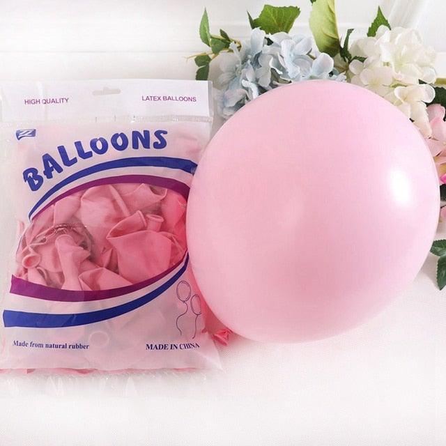 30PCS 10 inch Assorted Candy Colored Rainbow Arch Latex Balloons  For Wedding Birthday Party Decor Baby Shower Decor Gender Reveal