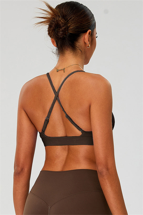 The Ember Sports Bra Crop Top Leggings 3-Piece Set