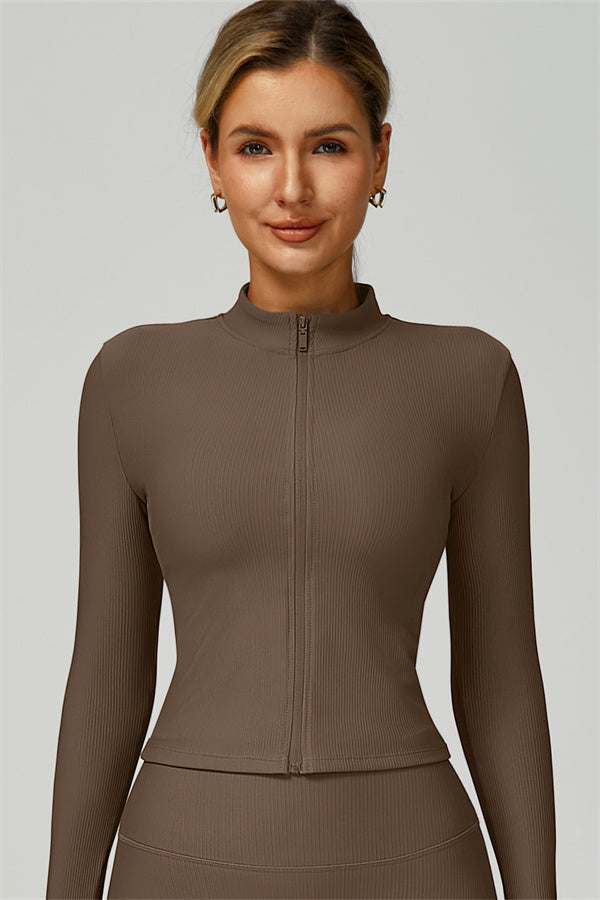 The Burst Jacket Sports Bra Shorts 3-Piece Set